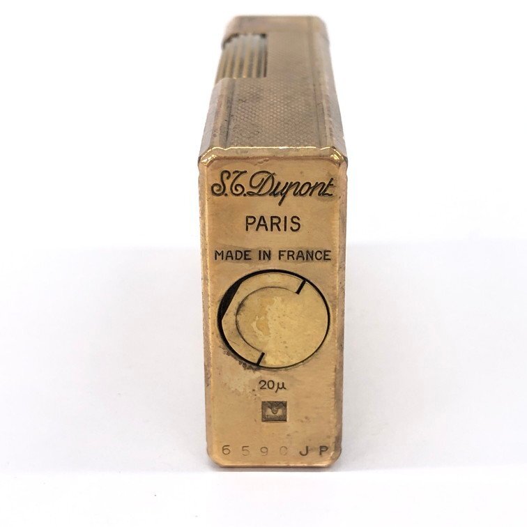 S.T.Dupont デュポン ライター ライン1 ゴールド ケース【CDAV6046】の画像4