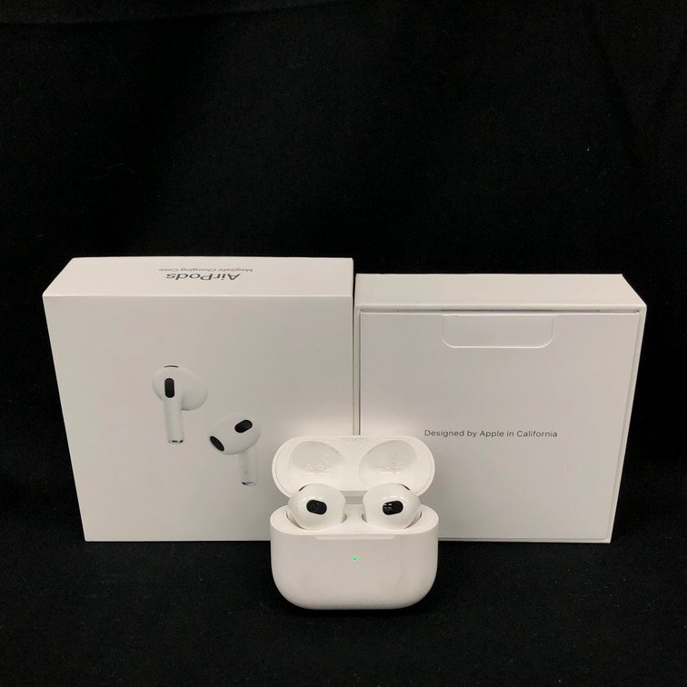 AirPods エアポッズ 通電○ ペアリング解除済み ワイヤレスイヤホン 【CDAV1034】の画像1