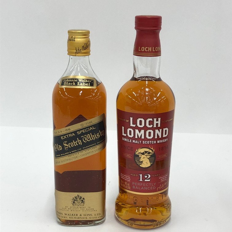 JOHNNIE WALKER/AMAHAGAN 他 ウィスキー 6本まとめ 40～47％ 750～1000ml 未開栓 国内外酒 【CCAU2026】※東京都内限定発送※_画像2