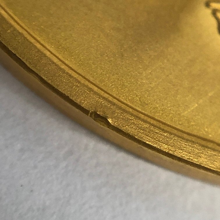 K24　純金メダル　栄光の新幹線　1000刻印　総重量16.8g【CDAX7036】_画像5