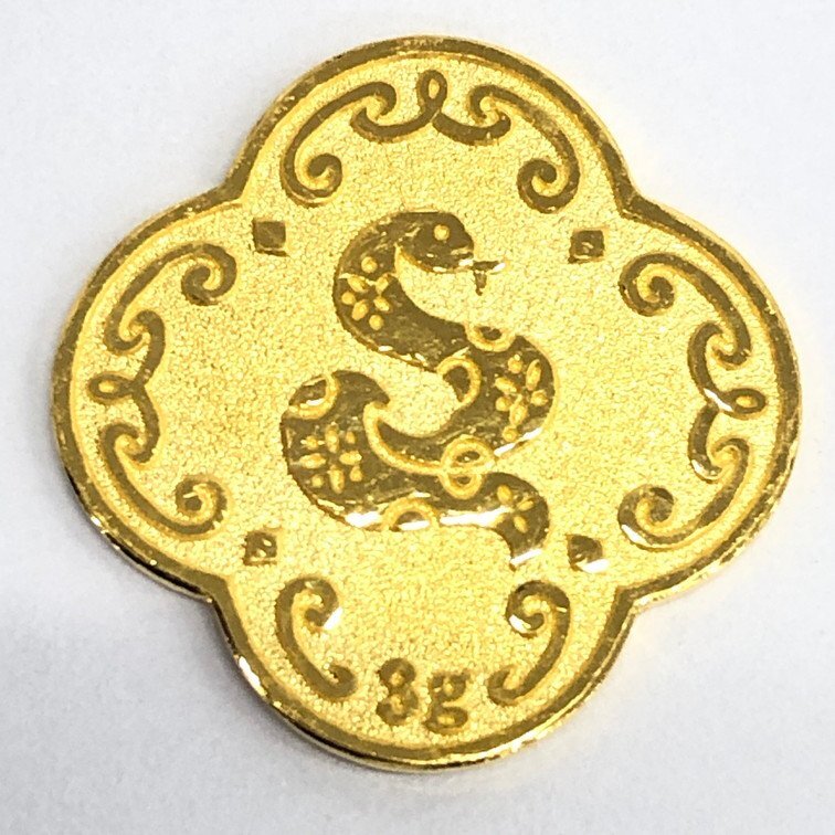 K24IG 中国 パンダ金貨 1/10oz 純金メダル 3枚まとめ 総重量9.2g【CDAX7052】の画像4