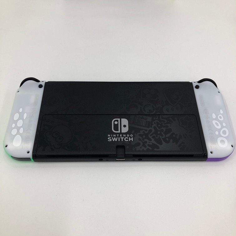 Nintendo　Switch　ニンテンドー　スイッチ　スプラトゥーン　本体　箱付き【CDAW6025】_画像3