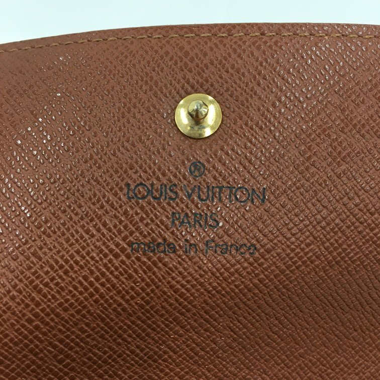 Louis Vuitton　ルイヴィトン　財布　モノグラム　ポルトトレゾール・インターナショナル　M61215/TH0040【CDAW4028】_画像5