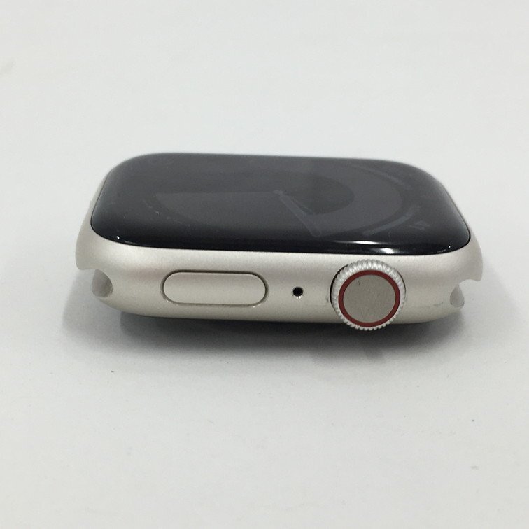 Apple Watch Series 7 GPS+Cellular 45mm A2478 / MKJQ3J/A スターライト 付属品 箱付き 初期化済み【CDAW4023】_画像6