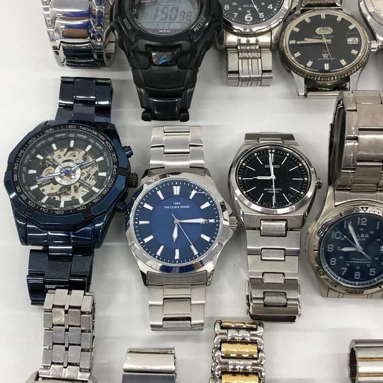 SEIKO / CITIZEN / CASIO G-SHOCK / RADO / DOLCE & GABBAN / COACH ほか 腕時計 大量まとめ ジャンク【CDAX1016】_画像4