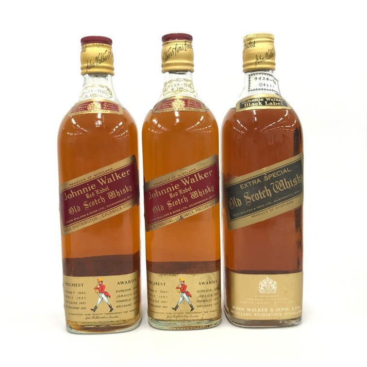 JOHNNIE WALKER/WHITE HORSE 760ml 43％ 未開栓 国外酒 7本 おまとめ【CDAX3002】の画像5