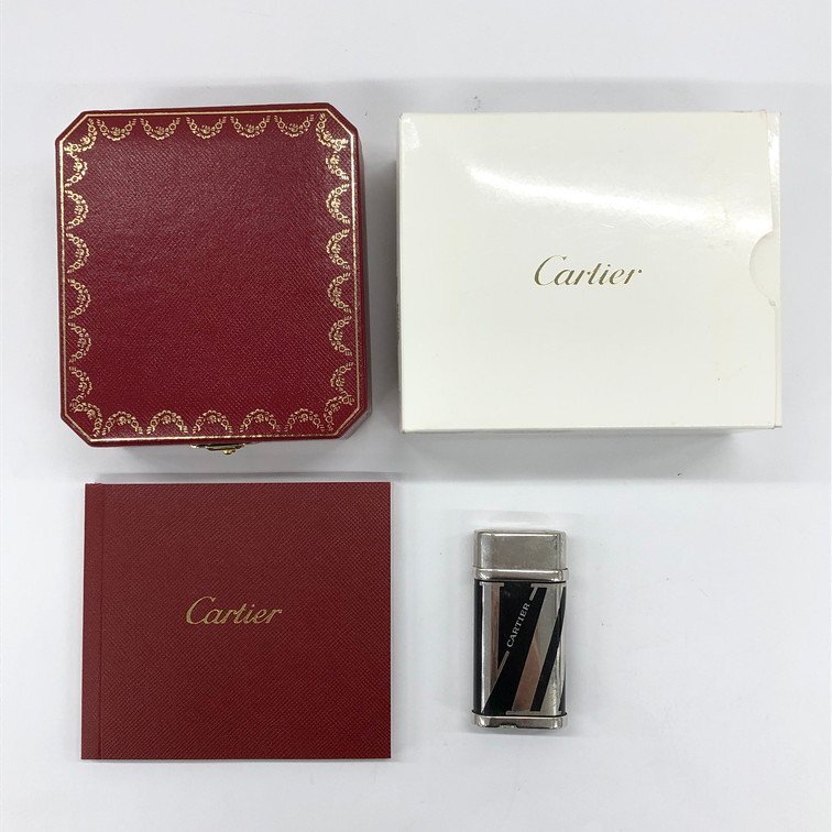Cartier　カルティエ　ガスライター　ローマンニュメラルコレクション　n311633　箱付き【CDAY9050】_画像9