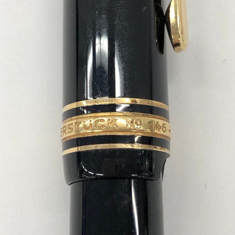 MONTBLANC モンブラン 万年筆 マイスターシュテュック No.146 ペン先18C【CDAY9054】の画像7