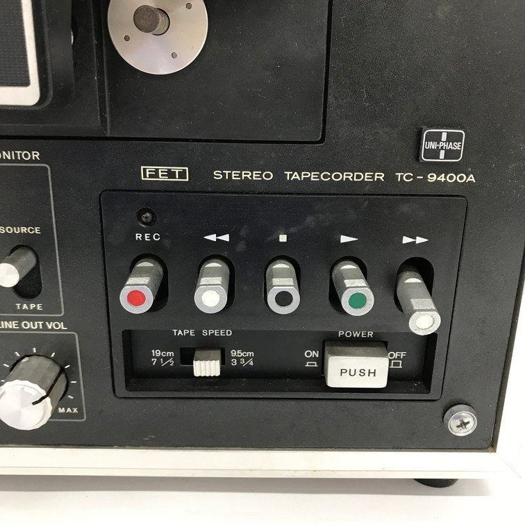 SONY ソニー ステレオテープレコーダー TC-9400A【CDAZ8014】の画像3