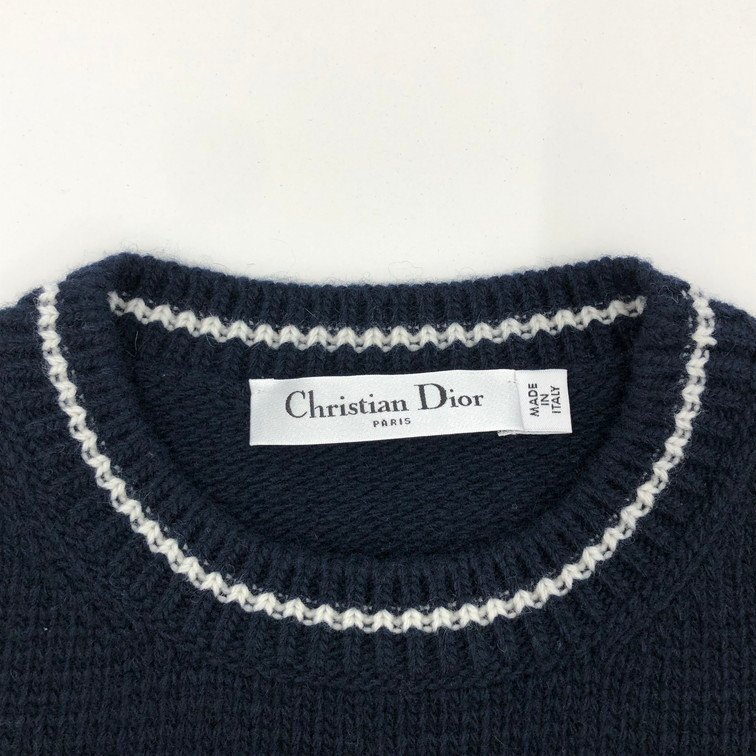 Christian Dior クリスチャン ディオール 半袖セーター ニット 新品 未使用品【CDAZ4006】_画像3