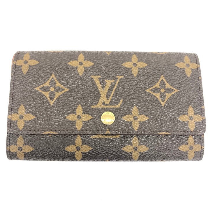 Louis Vuitton　ルイヴィトン　財布　モノグラム　ポルトモネジップ　M61735/CA0976【CDAZ7076】_画像1