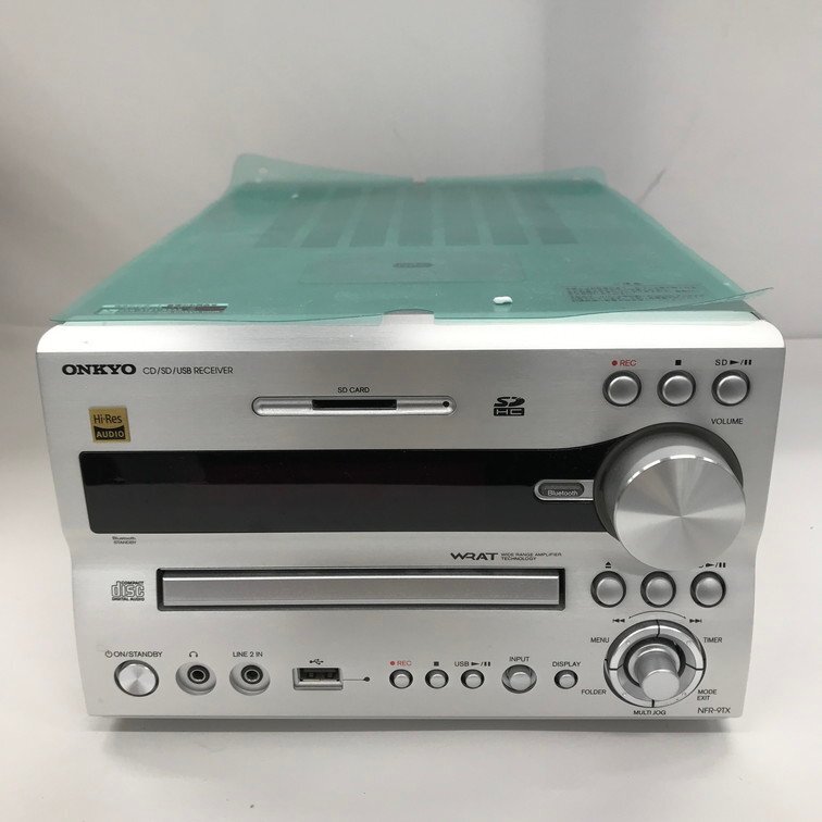 ONKYO オンキョー レシーバー CD/SD/USB NFR-9TX 箱・リモコン付き【CDAZ8005】