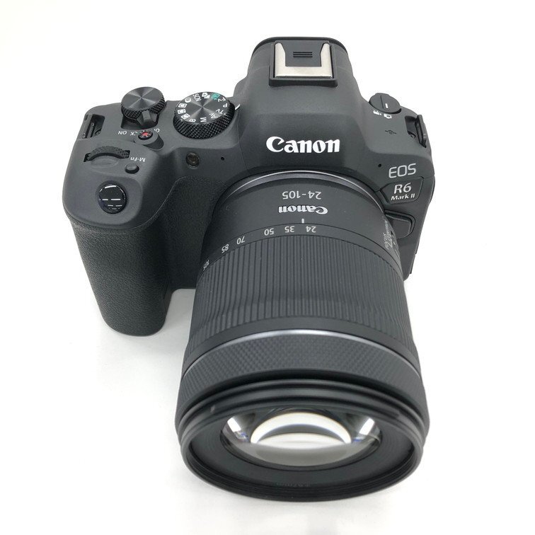 Canon キヤノン ミラーレス EOS R6 MarkⅡ DS126860 箱付き RF24-105mm F4-7.1 IS STM KIT 【CDBB1025】_画像1