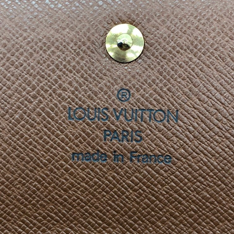 LOUIS VUITTON ルイ ヴィトン 財布 モノグラム ポルトフォイユ サラ M61734【CDBA6048】の画像6