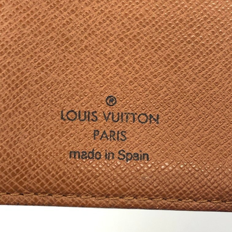 LOUIS VUITTON ルイ ヴィトン 手帳カバー モノグラム CA1918【CDBA6002】_画像5