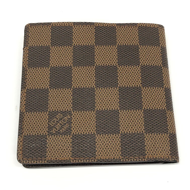 LOUIS VUITTON ルイ ヴィトン 財布 ダミエ 二つ折り財布 マルコ N61675【CDBA6011】_画像2