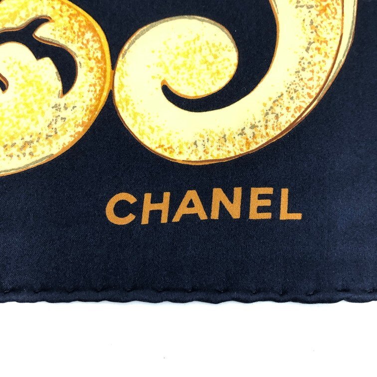 CHANEL　シャネル　スカーフ　タグあり【CDBA4025】_画像6