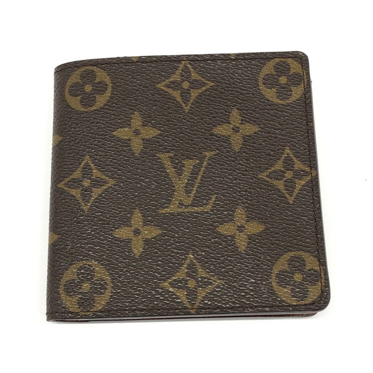 LOUIS VUITTON ルイ ヴィトン 財布 二つ折り財布 モノグラム ポルトフォイユ・マルコ M62288/CT0072【CDBA6034】の画像1