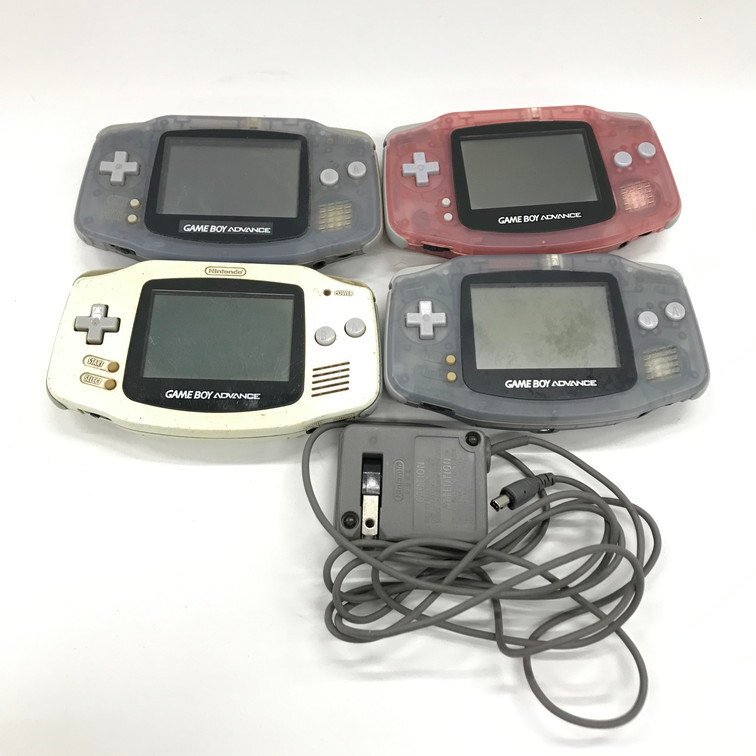 Nintendo 任天堂 GAME BOY ADVANCE ゲームボーイアドバンス 本体 4台 おまとめ セット【CDBA8041】_画像1