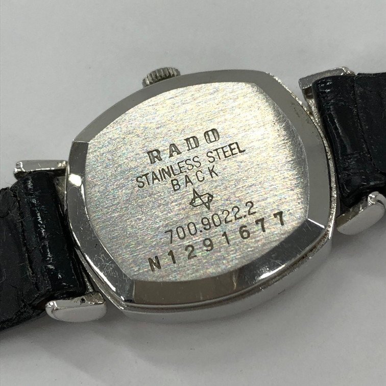 腕時計 4点おまとめ RADO/COACH/Swatch/PHILIPPE CHARRIOL ジャンク品【CDBB8026】_画像4