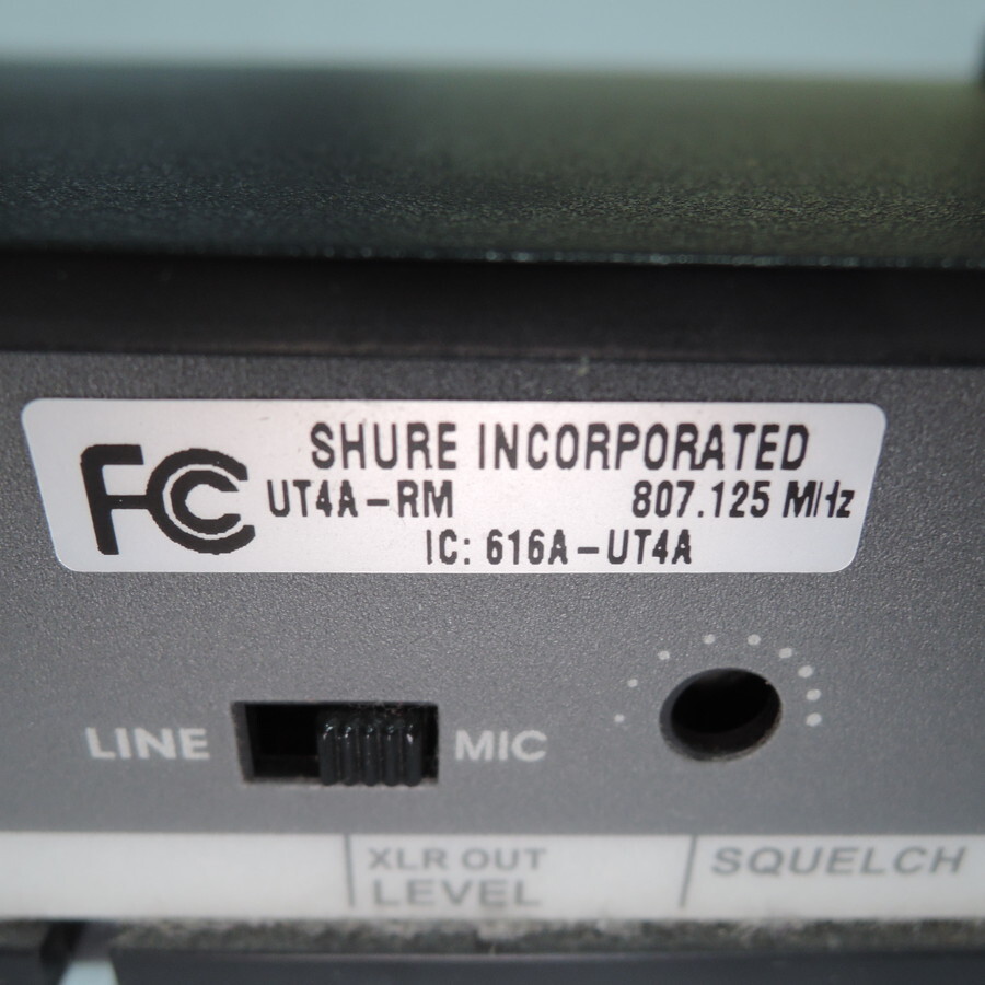 SHURE PGX4 UT4A-RM wireless receiver Sure 
