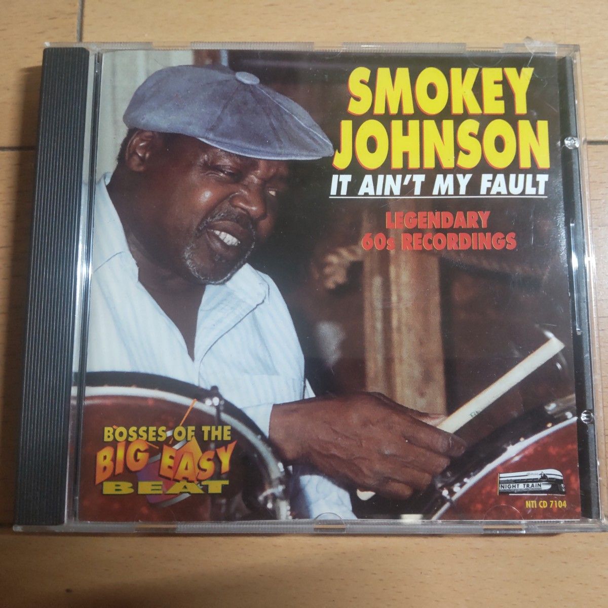SMOKEY JOHNSON「IT AIN'T MY FAULT」中古CD 輸入盤 ニューオーリンズ レア盤