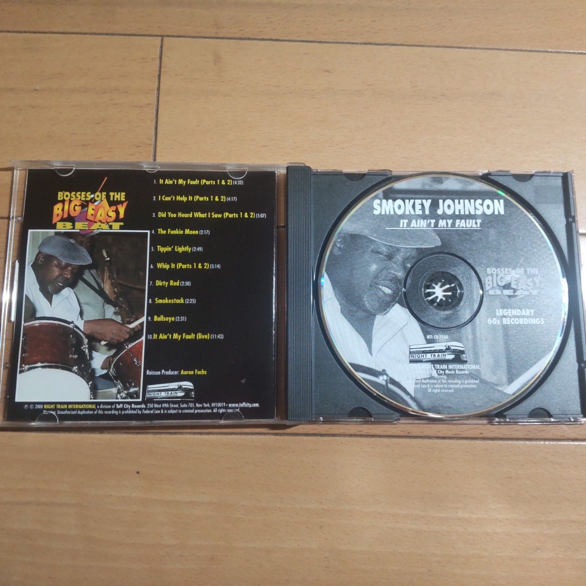 SMOKEY JOHNSON「IT AIN'T MY FAULT」中古CD 輸入盤 ニューオーリンズ レア盤