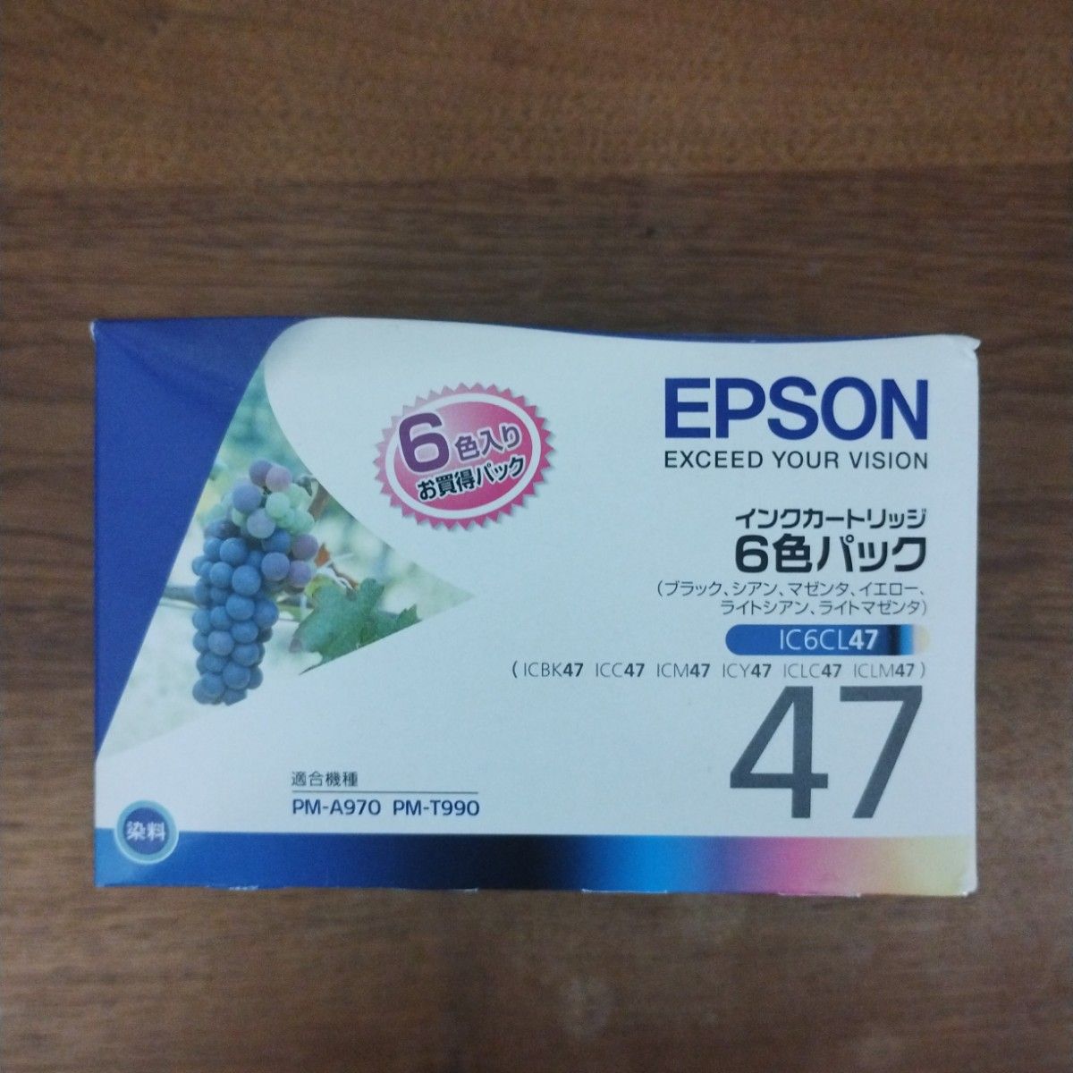 EPSON IC6CL47 エプソン 純正 交換インクカートリッジ