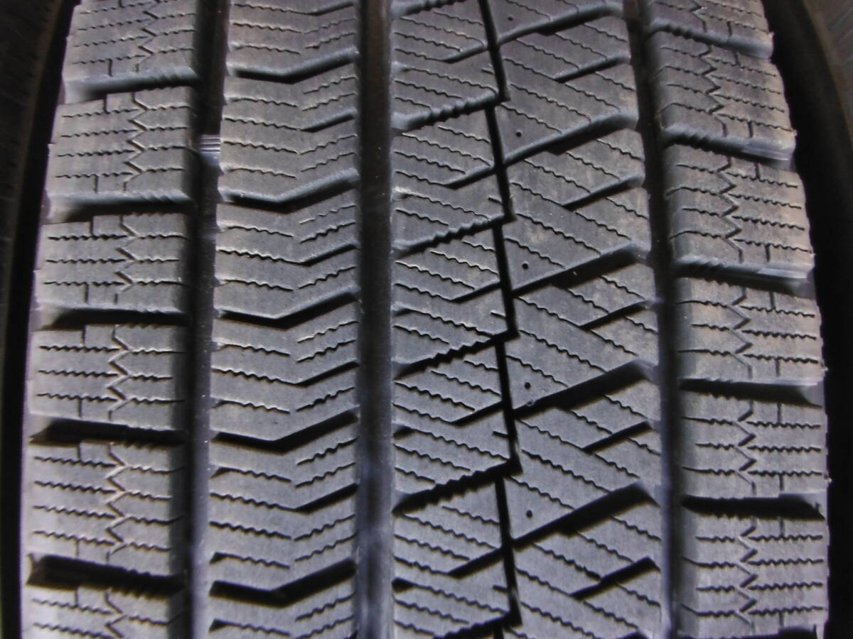 P2521　送料無料! 4本SET価格! バリ山 215/55R18 ブリヂストン BS BLIZZAK VRX2 スタッドレス 215/55/18 215/55-18 エアーチェック済!_画像7