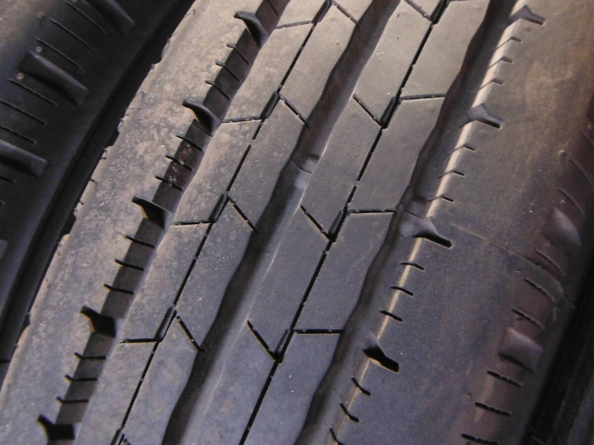 L2620 バリ山 9.8部山 6本SET価格 205/85R16 117/115L 2023年製 ダンロップ SPLT50A LT50 夏 エナセーブ たて溝 205/85-16 205/85/16の画像5