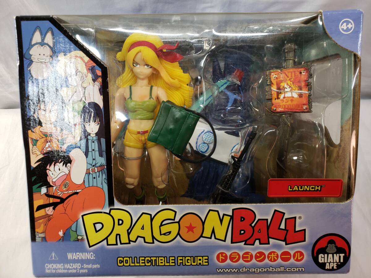 海外限定品 GIANT APE DRAGON BALL ドラゴンボール ランチ 悟空 マイ  ヤムチャとプアール ４種 コレクタブルフィギュア 未開封の画像5