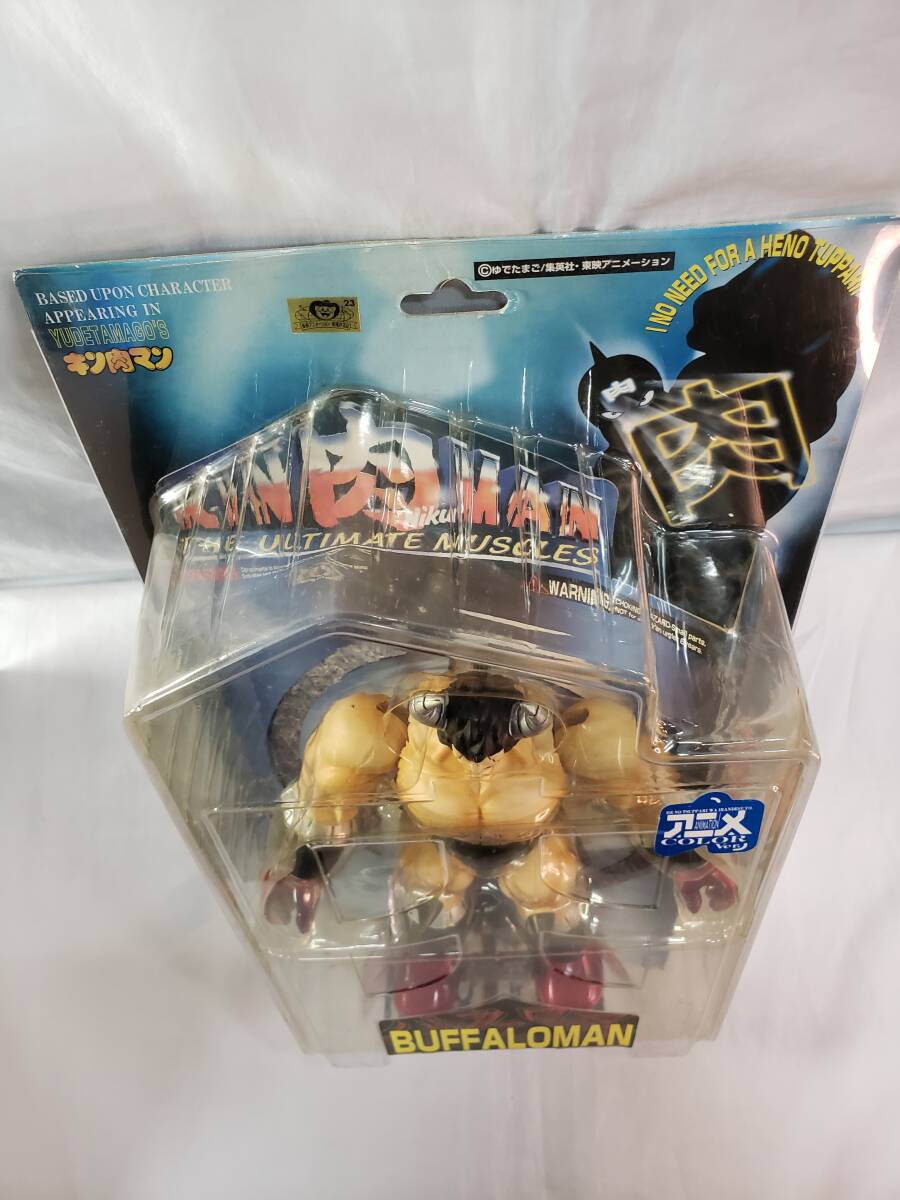  Buffalo man anime color Ver. BUFFALOMAN... Kinnikuman figure unused 