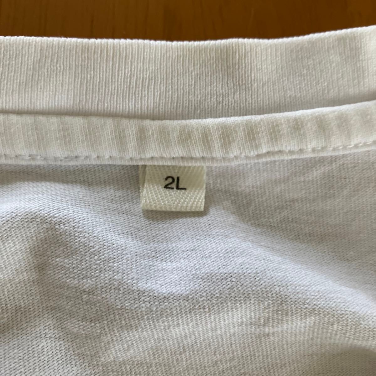 白Tシャツ(2L)