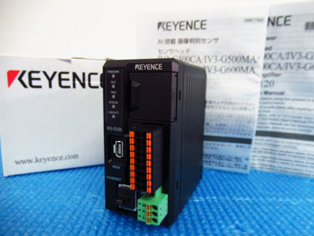 新品未使用 KEYENCE キーエンス IV3-G120 超小型モデル AI搭載 画像判断センサ センサアンプ 管理24D0421Mの画像1