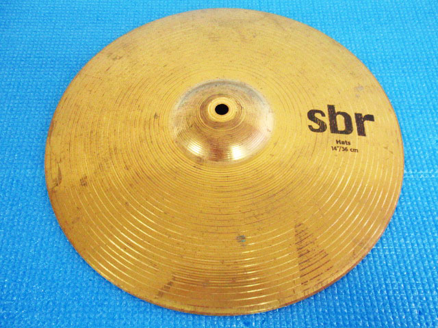 SABIAN セイビアン sbr Hats 14インチ 36cm シンバル 管理24D0424D_画像1