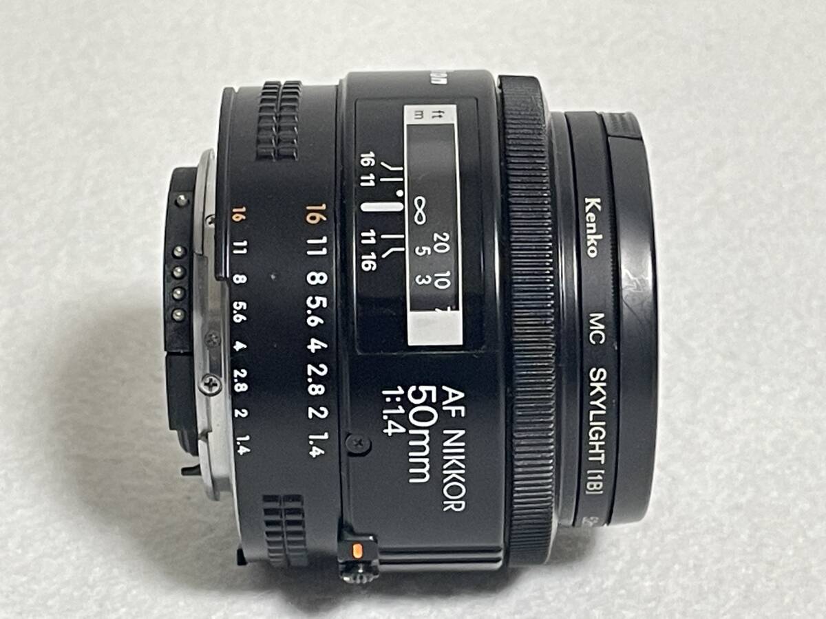 Nikon ニコン AF NIKKOR 50mm F1.4 美品の画像5