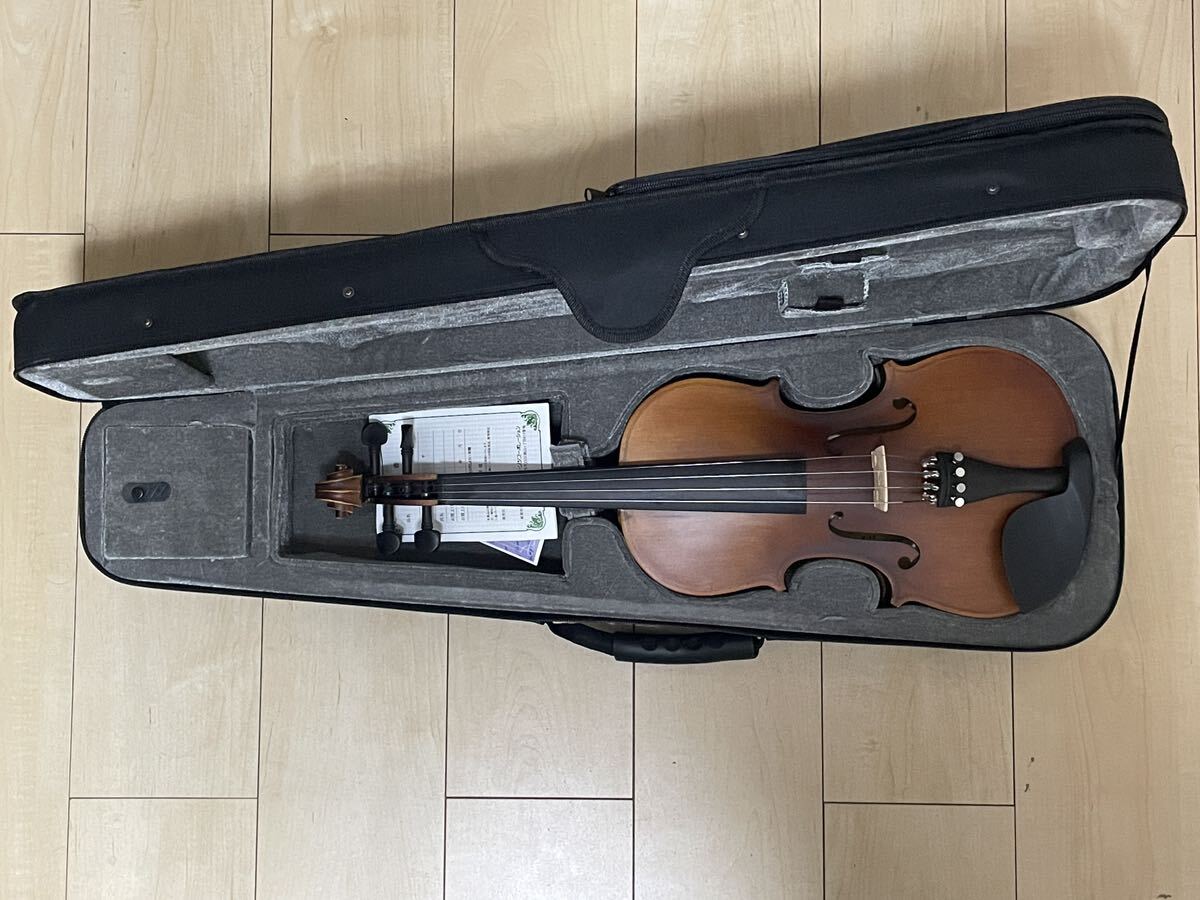 Hallstatt ハルシュタット ヴァイオリン V-12 セミハードケース付き 弓付き 4/4サイズバイオリン (通常サイズ) 楽器音楽機材の画像7