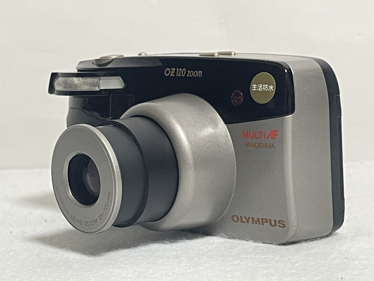 OLYMPUS オリンパス OZ120 zoom コンパクトフィルムカメラ パノラマ 動作OK_画像2