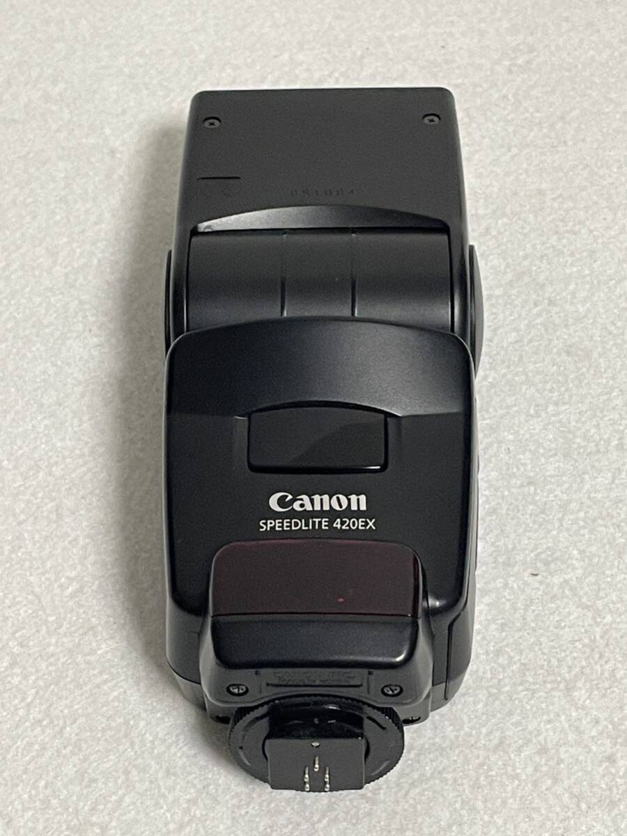 Canon キャノン SPEEDLITE 420EX スピードライト ストロボ 動作確認済みの画像4