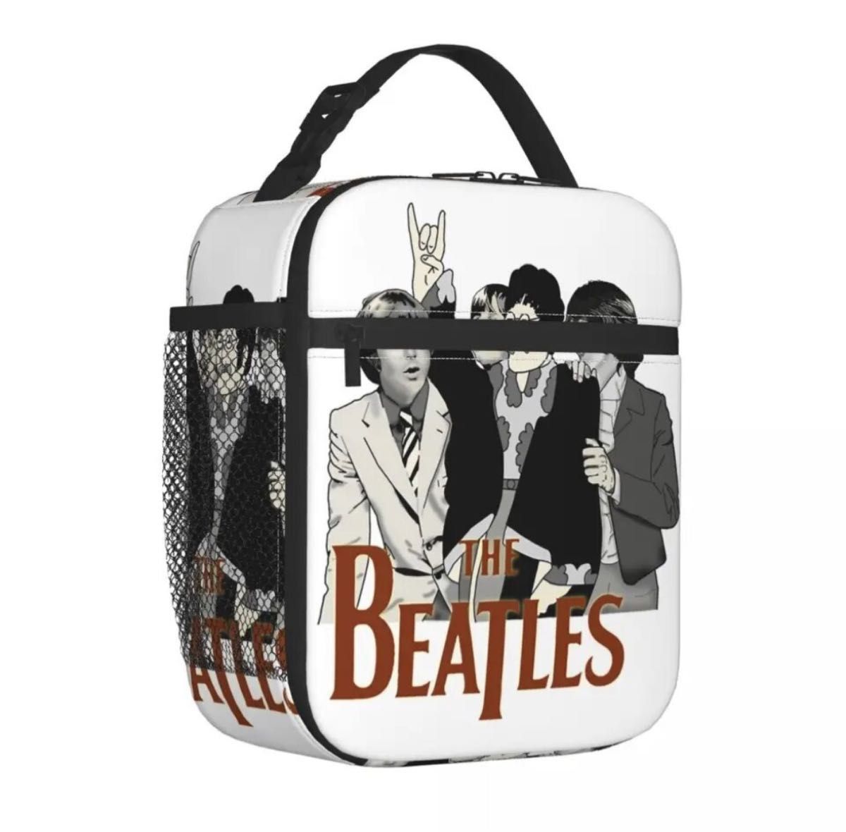 the beatles ビートルズ　メンバー　プリント　保温　保冷　バッグ　新品