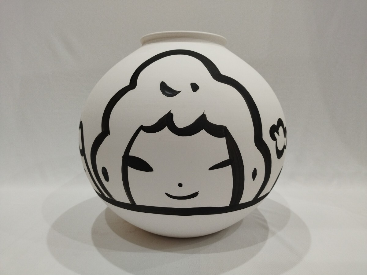 【模写】奈良美智 Yoshitomo Nara Mountain Sisters Ceramic 30 x diam. 35の画像5