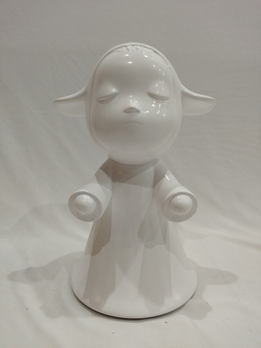 【模写】奈良美智 yoshitomo nara Little Pilgrim (Night Walking) fiberglass 28CMの画像1