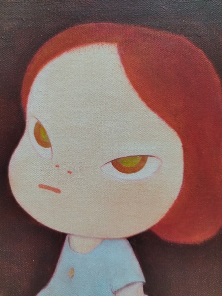 【模写】奈良美智 Yoshitomo Nara Sleepless Night (Standing) Acrylic on canvas 30cmの画像3