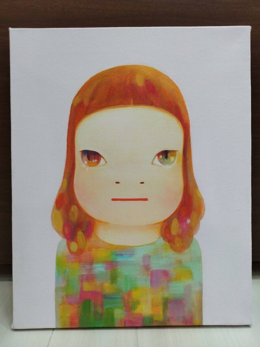 【模写】奈良美智 Yoshitomo Nara Miss Spring Acrylic on canvas 30*25cm_画像1
