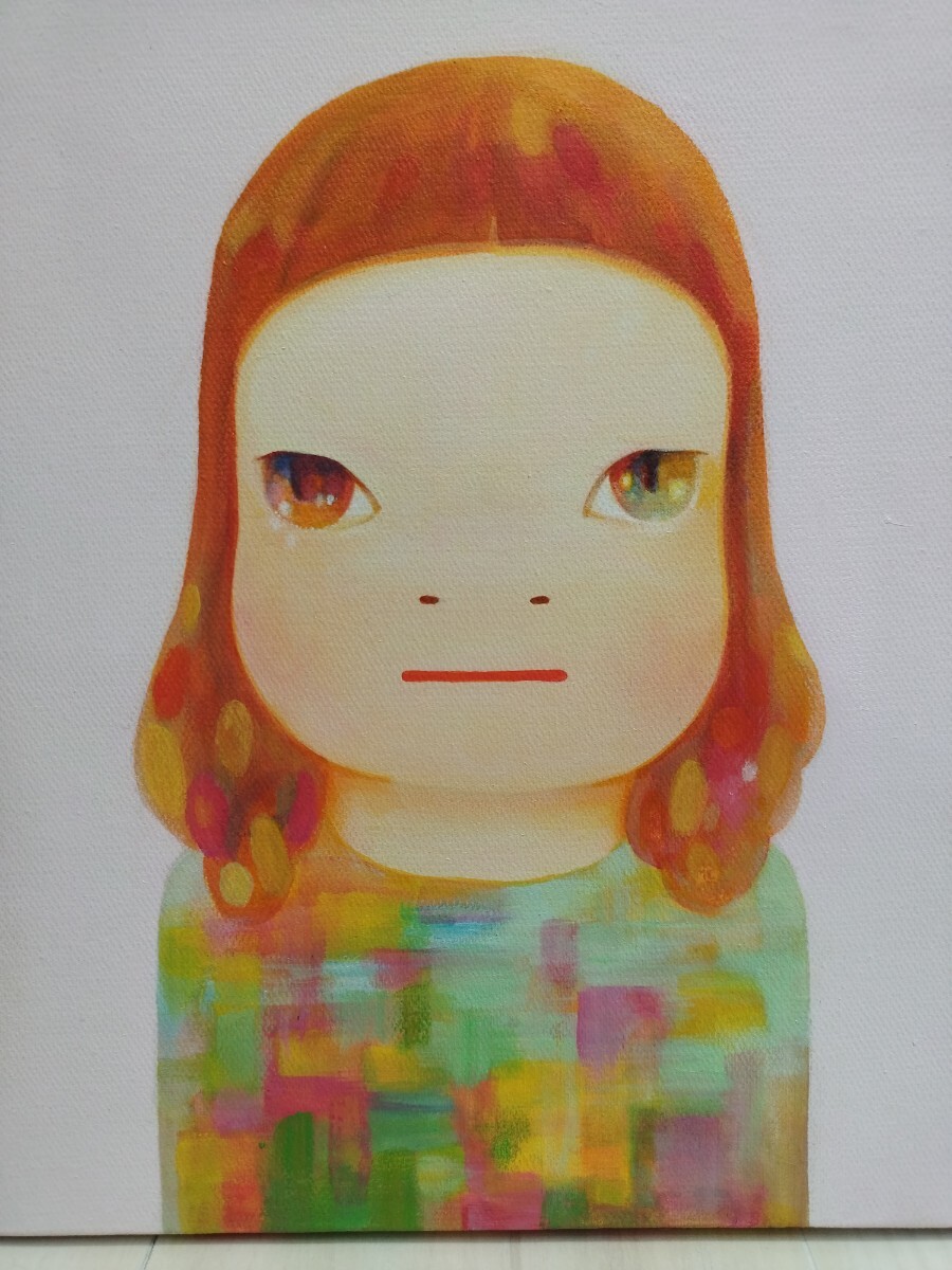 【模写】奈良美智 Yoshitomo Nara Miss Spring Acrylic on canvas 30*25cm_画像2