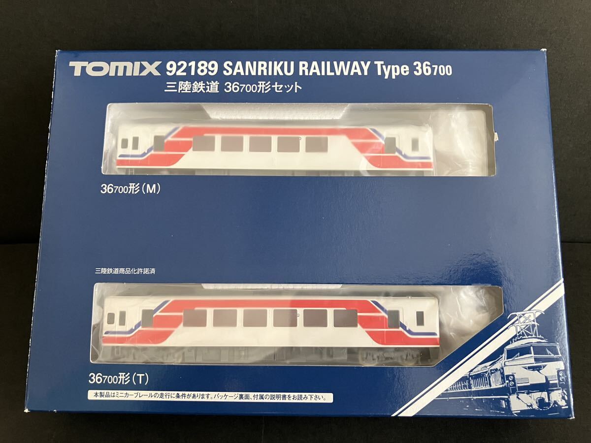 貴重品！！三陸鉄道36-700形セット 92189 36形 TOMIX_画像6