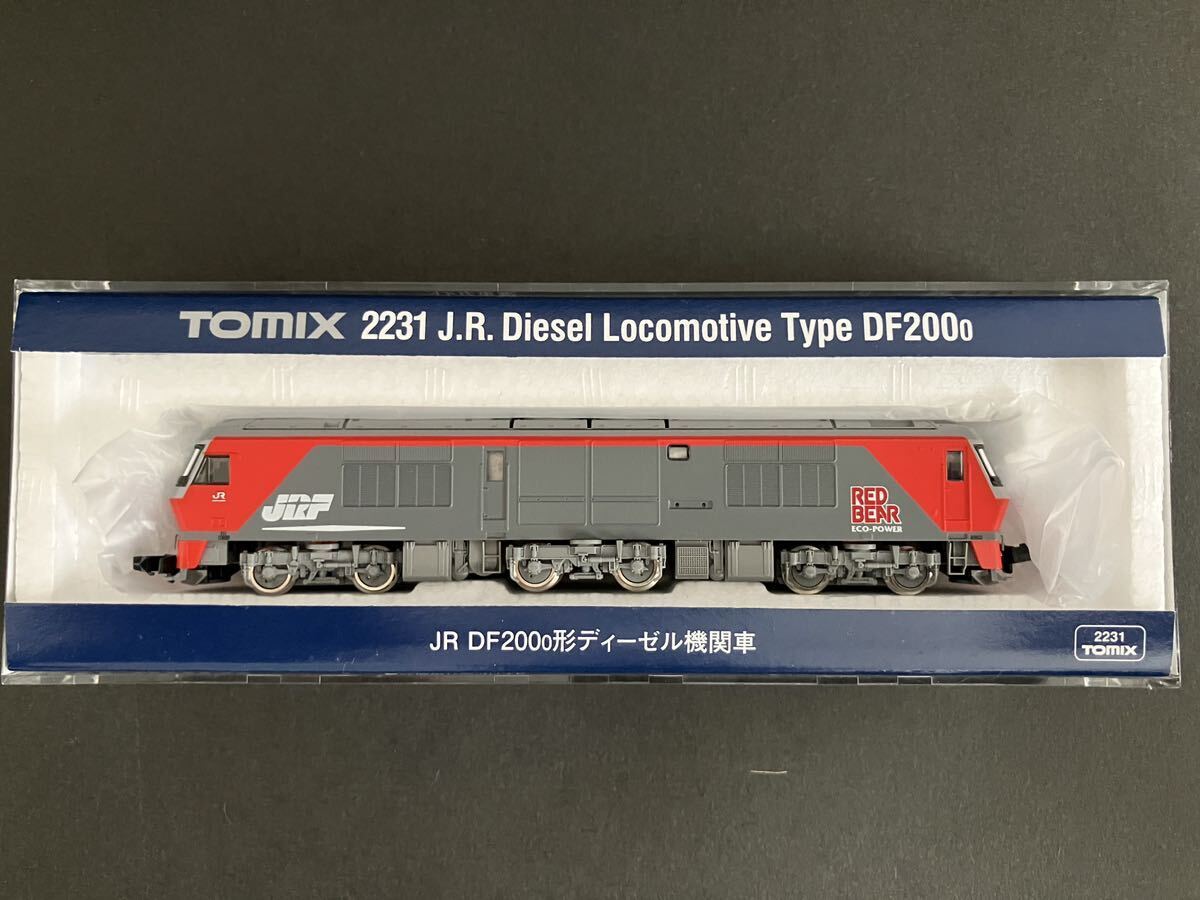  valuable goods!!DF200-0 shape diesel locomotive 2231 TOMIX