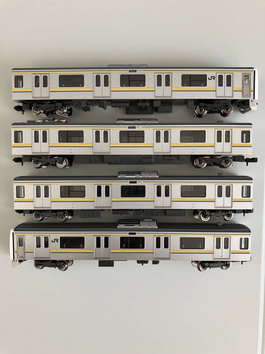 貴重品！！209-2100系通勤電車（房総色・4両編成）セット 209系 98629 TOMIX _画像3