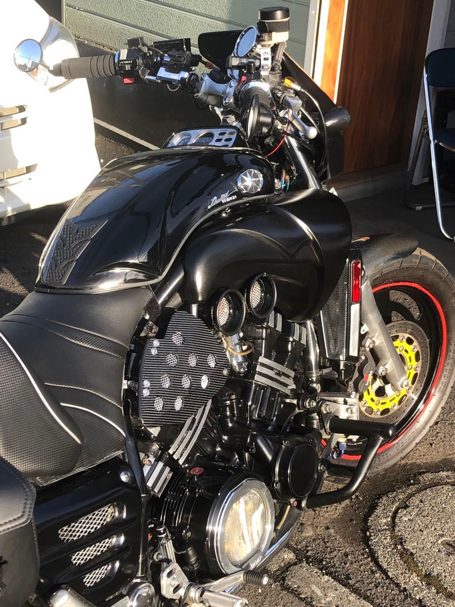 YAMAHA 旧V-MAX1200 ビッグサイドインテークダクト type-Trival YAMAHA 旧V-MAX1200 ビッグサイドインテークダクト type-Trival