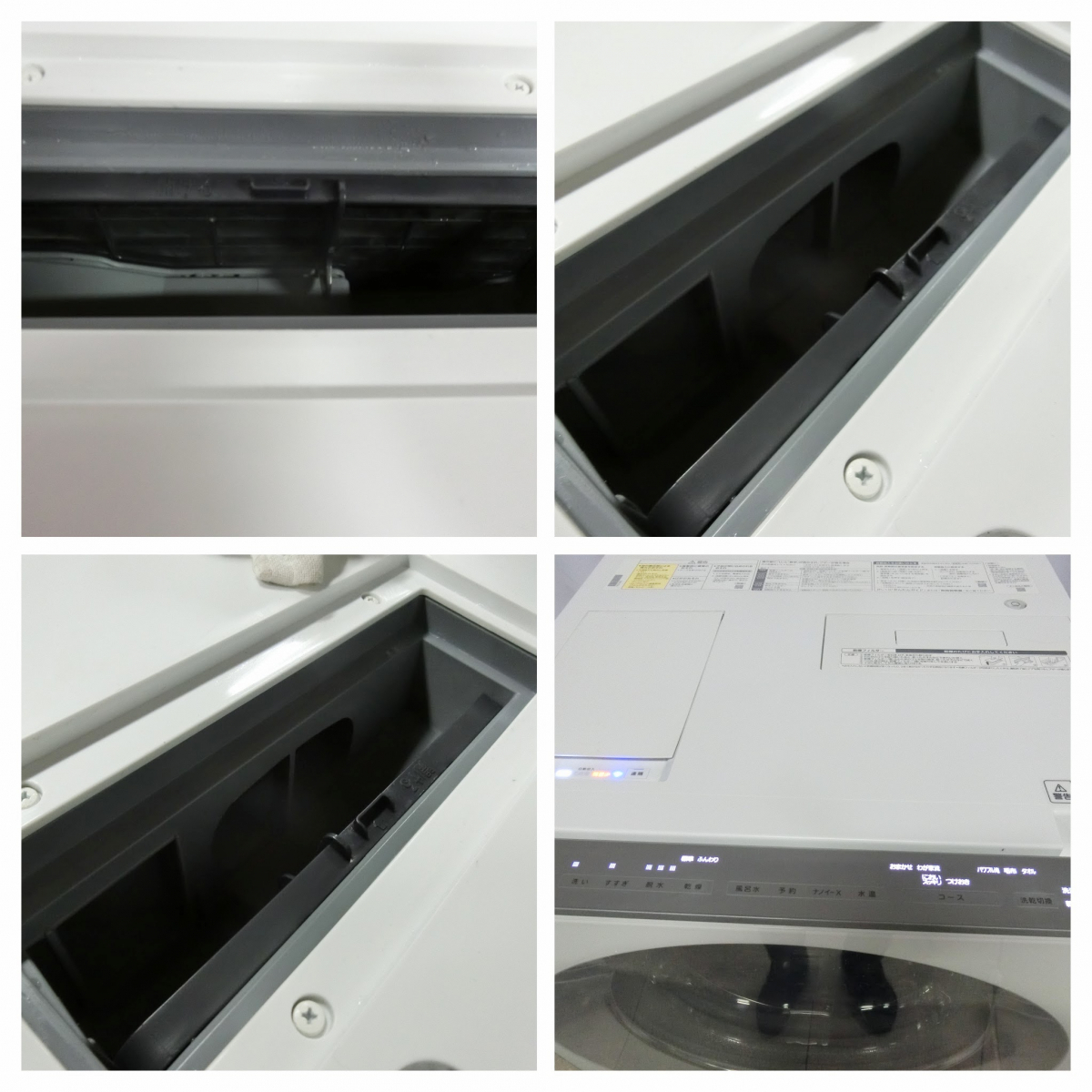 美品 パナソニック Panasonic Cuble ドラム式洗濯乾燥機 洗濯10kg 乾燥5kg 左開き 斜型 ナノイーX 自動投入 NA-VG1400L 2020年製 MTの画像3
